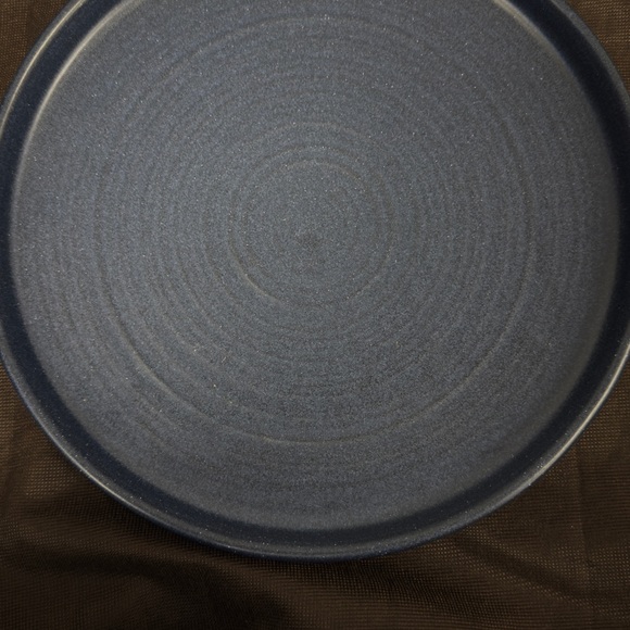 Studio McGee Dark Blue Plate - Picture 1 of 7